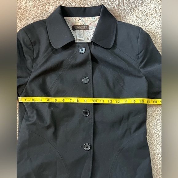 CHADWICK’S black fitted blazer - Picture 4 of 7